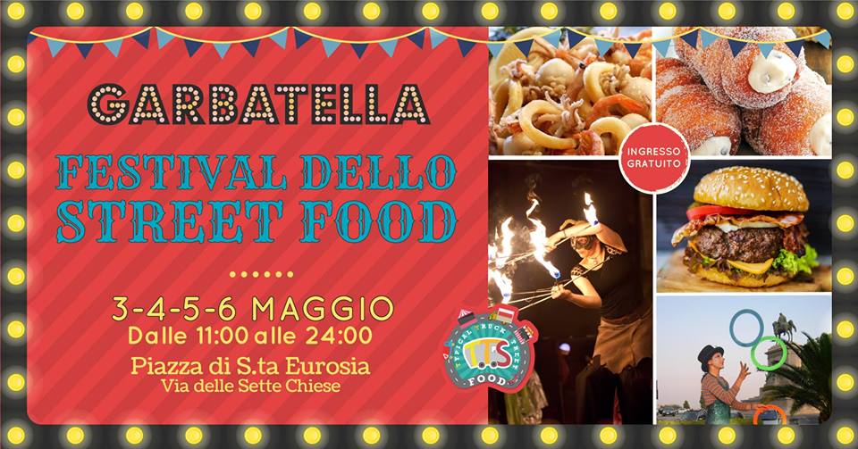 Roma: arriva il festival dello street food a Garbatella