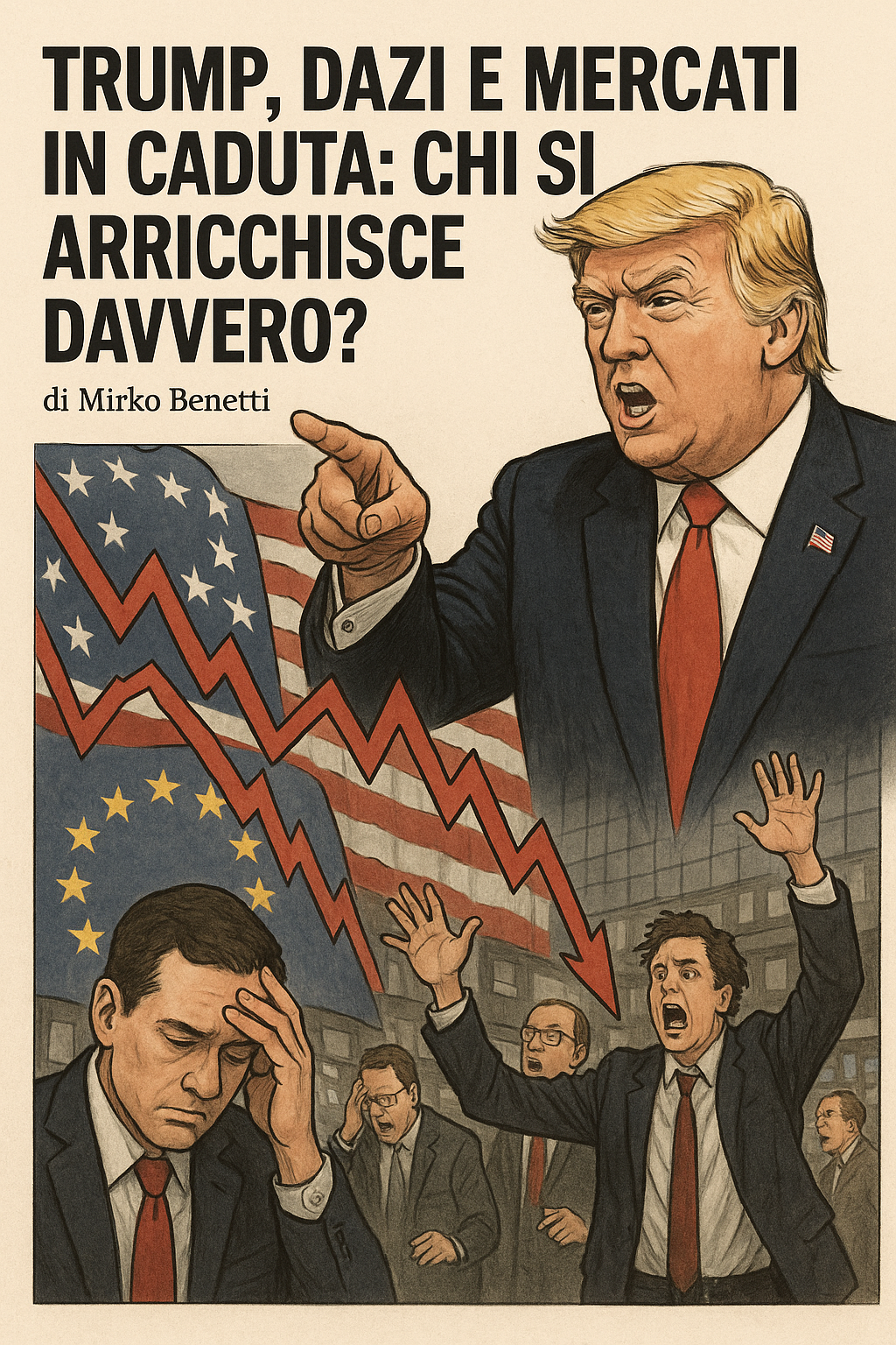 Trump, dazi e mercati in caduta: chi si arricchisce davvero?